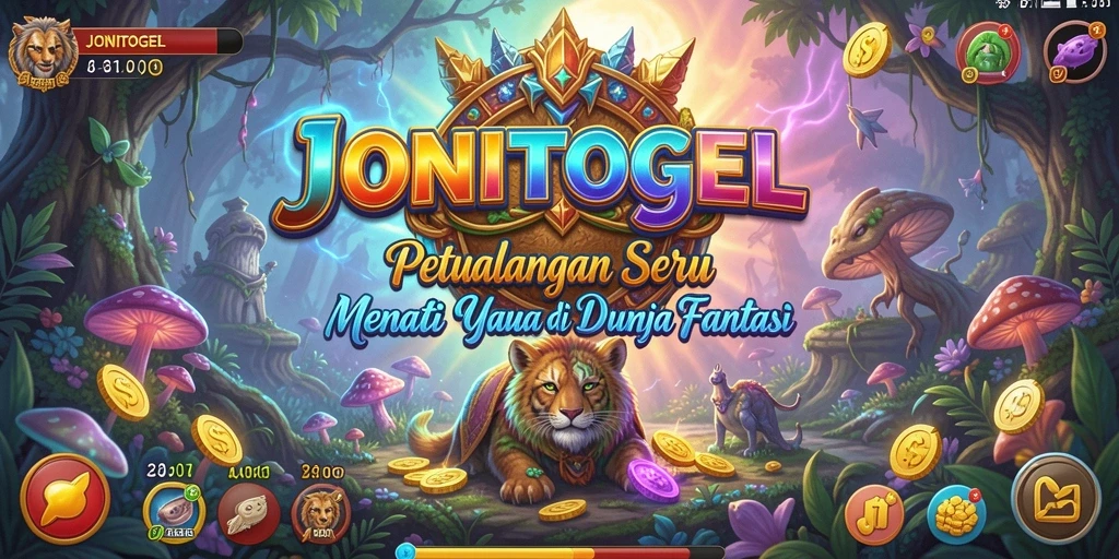 Screenshot JONITOGEL menampilkan aksi mendebarkan dalam petualangan seru.