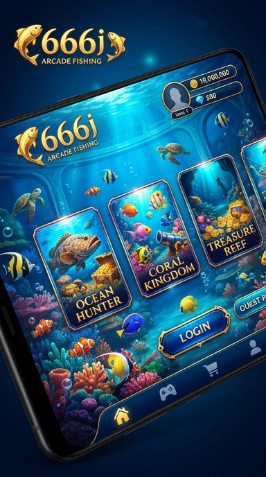 Screenshot dari beragam aplikasi yang tersedia di 666j.
